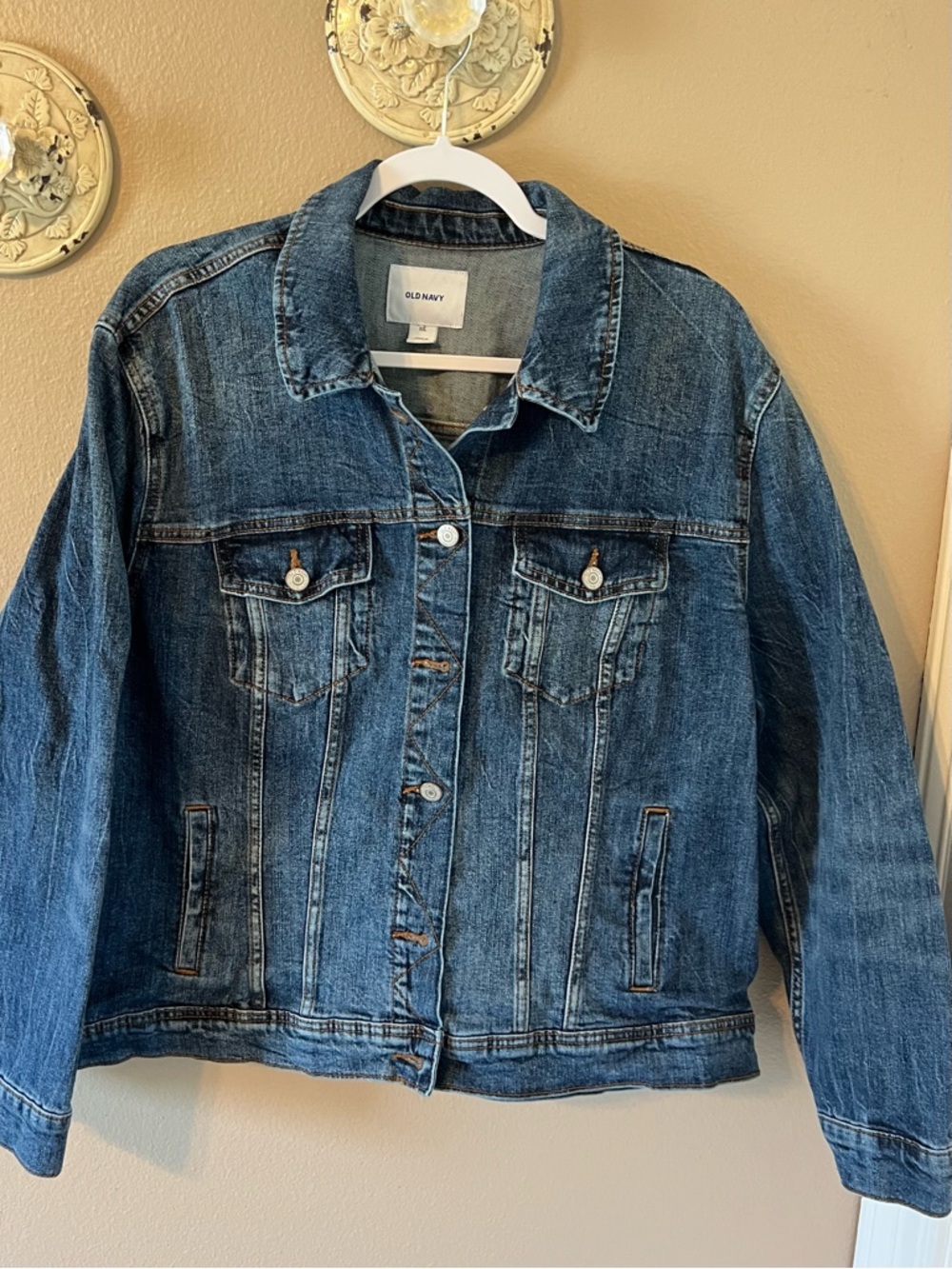 Old Navy Blue Classic Denim Jean Jacket